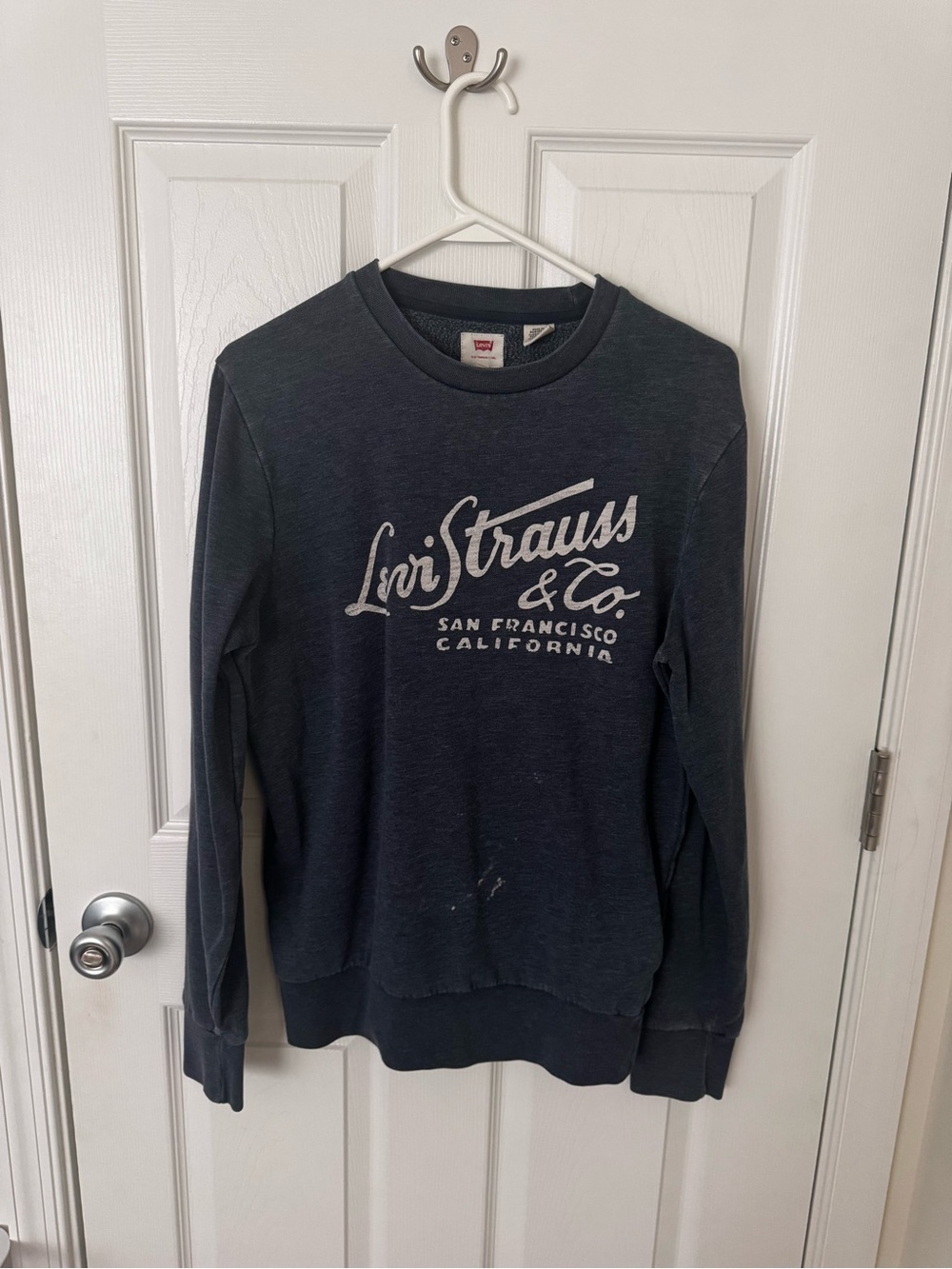 Levi's Men’s Blue Crewneck Sweater - S